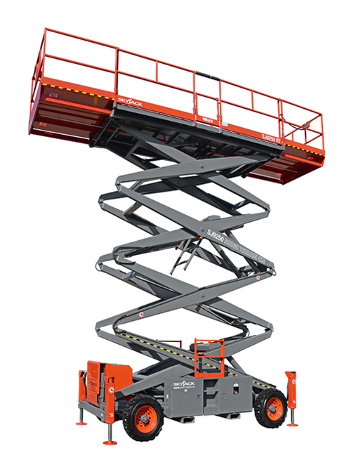 SJ9250 RT Scissor Lift